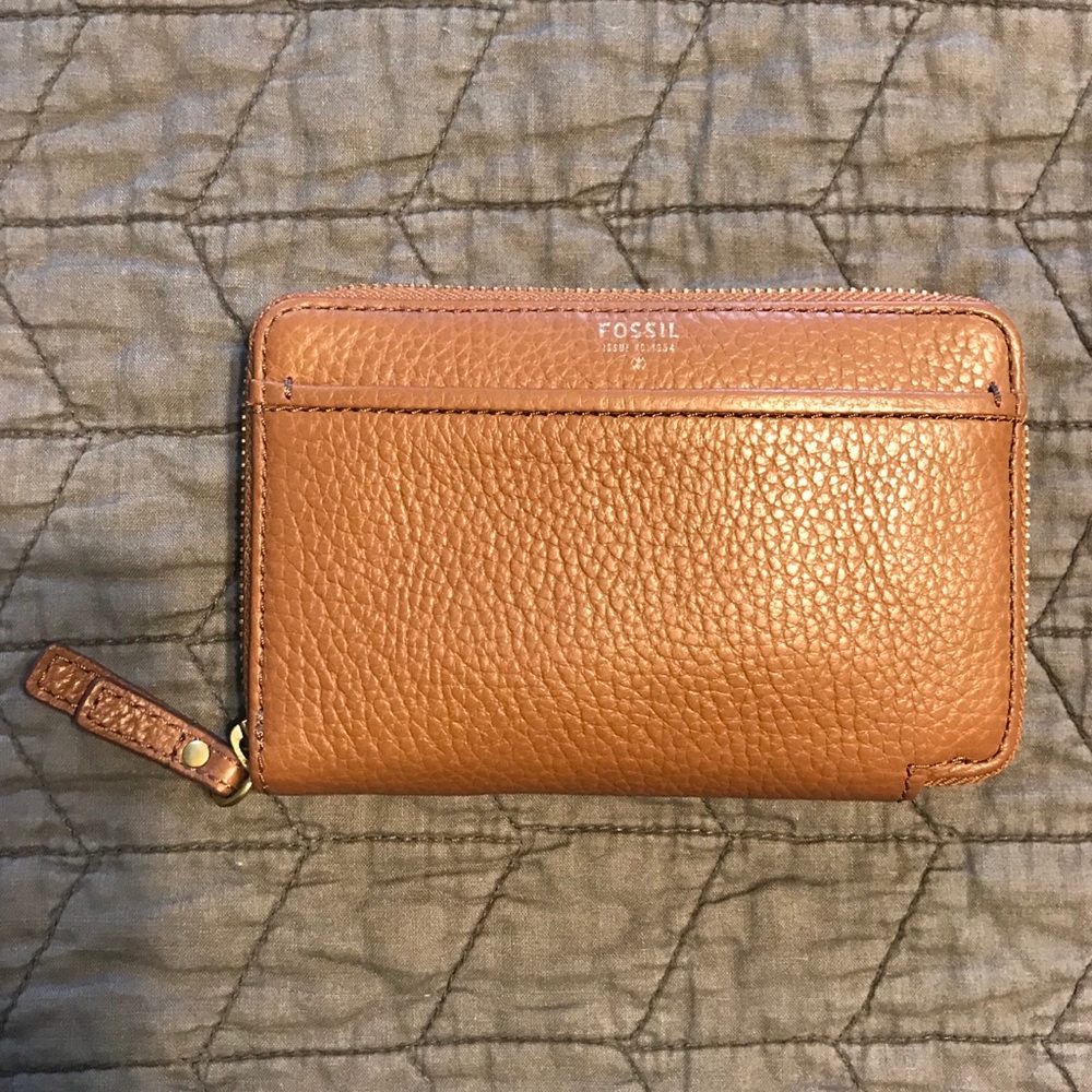 Leather Fossil Wallet